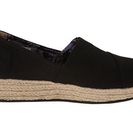 Incaltaminte Femei SKECHERS Wedge Espadrille Memory Foam Black