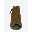 Incaltaminte Femei CheapChic Talk The Talk Bootie Olive