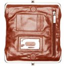 Accesorii Femei Hobo Lauren Leather Wallet EMBOSSED RUSSET