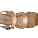 Incaltaminte Femei Michael Antonio Gensen Wedge Sandal Nude