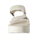 Incaltaminte Femei Teva Flatform Universal Iridescent White