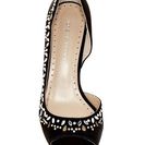 Incaltaminte Femei Adrienne Vittadini Glass Open Toe Pump BLACK