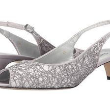 Incaltaminte Femei Vaneli Baylen Silver Assy FabricMatching Satin