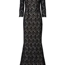 Rochie lungă din dantelă 