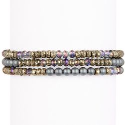 Chan Luu Hematite Mix Beaded Bracelet MAT HEMA MIX