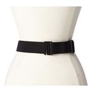 Accesorii Femei BCBGMAXAZRIA Braided Stone Waist Belt w Leather Black Combo