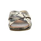 Incaltaminte Femei Johnston Murphy Sonya Slide Taupe Snake Print