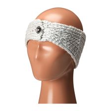 Calvin Klein Metallic Shaker Stitch Headband Crème