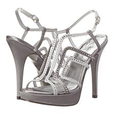 Adrianna Papell Marlow Pewter/Iced Satin
