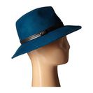 Accesorii Femei BCBGMAXAZRIA PU Banded Panama Hat Deep Carribean