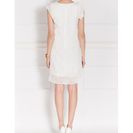 Incaltaminte Femei Nissa Rochie de zi RZ7685 Crem