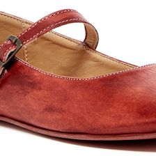 Bed Stu Shuffle Mary-Jane Flat RED DRIFTWOOD