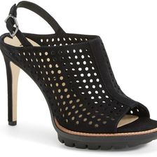 Via Spiga Tasa Sandal BLACK SUEDE