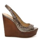 Incaltaminte Femei BCBGeneration Haven Reptile Wedge Sandal Bronze