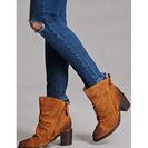 Incaltaminte Femei Forever21 Sbicca Zippered Booties Tan