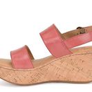 Incaltaminte Femei Born Mertizger Wedge Sandal Pink