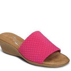 Incaltaminte Femei Aerosoles Badminton Wedge Sandal Pink