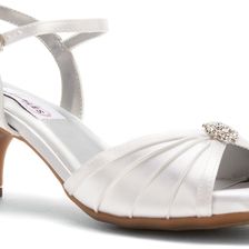 Dyeables Kelsey White Satin