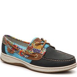 Incaltaminte Femei Sperry Top-Sider Bluefish Floral Boat Shoe Navy