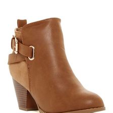 Incaltaminte Femei Top Guy Narnia Buckle Strap Boot TAN