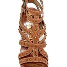 Incaltaminte Femei Sam Edelman Keith Croc Embossed Footbed Studded Sandal SADDLE
