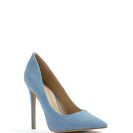 Incaltaminte Femei CheapChic Back In Denim Single-sole Pumps Blue