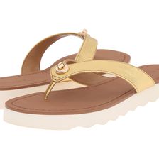 COACH Shelly Gold Metallic Tumbled