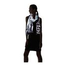 Accesorii Femei Echo Design Artist\'s Leopard Tubular Wrap Black