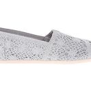 Incaltaminte Femei TOMS Crochet Classics Silver Crochet Metallic