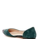 Incaltaminte Femei Cole Haan Amalia Snake Embossed Cap Toe Skimmer DK SPR-DK