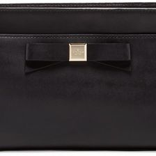 Kate Spade New York Montford Park - Angelica Leather Crossbody BLACK