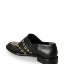 Incaltaminte Femei Robert Clergerie Black Jordak Grommet-Detailed Slip-On Flats Black