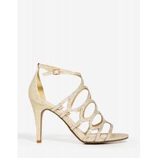 Incaltaminte Femei CheapChic Set You Straight Heel Met Gold