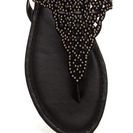 Incaltaminte Femei CheapChic Elegant Flair Faux Nubuck Sandals Black