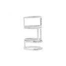 Bijuterii Femei Forever21 Caged Ring Set Silverclear
