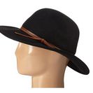 Accesorii Femei San Diego Hat Company WFH7958 Floppy Round Crown and Leather Band Black