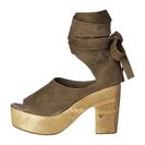 Incaltaminte Femei Free People Touch the Sky Wrap Clog Taupe
