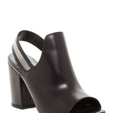 Incaltaminte Femei Delman Alexa Slingback Mule BLACK