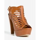 Incaltaminte Femei CheapChic Emillie-2 Matchmaker Bootie Cognac