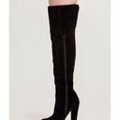 Incaltaminte Femei CheapChic Walking Tall Over-the-knee Boots Black