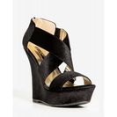 Incaltaminte Femei CheapChic Double Duty Wedge Black