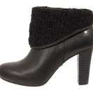 Incaltaminte Femei UGG Dandylion Tres Black KnitLeather