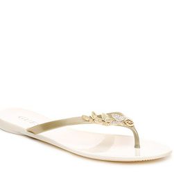 Incaltaminte Femei GUESS Camilly Jelly Sandal Nude
