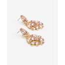 Bijuterii Femei CheapChic Ashley Rhinestone Drop Earring Peach