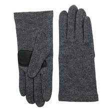 Accesorii Femei Echo Design Touch Basic Gloves Grey Heather