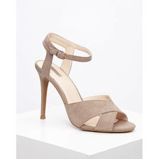 Incaltaminte Femei Forever21 Ankle Strap Sandals Taupe