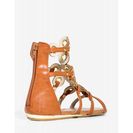 Incaltaminte Femei CheapChic Candace-5 Mass Destruction Sandal Cognac