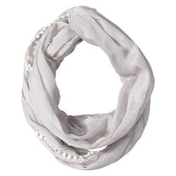 Accesorii Femei Calvin Klein Embroidered Infinity Scarf Grey