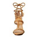 Incaltaminte Femei Michael Kors Valera PEanut Smooth CalfBraidEmbossed Croco Shiny