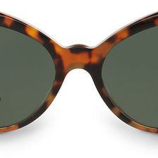 Ralph Lauren Oversized Butterfly Sunglasses Black/Havana